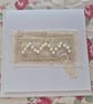 Handmade blank card