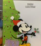 Handmade Minnie & Mickey Christmas Card – Festive Holly Christmas Card - Image 4