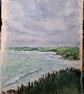 'A windy walk to Porthleven' Original Watercolour Painting