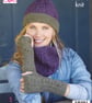 Knitting Pattern - King Cole DK Knitting Pattern 5798 - Ladies Accessories - Image 3