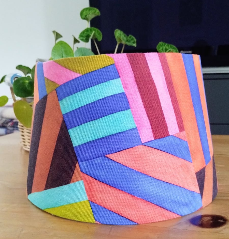 Colour Block Party Contemporary Empire Lampshade.