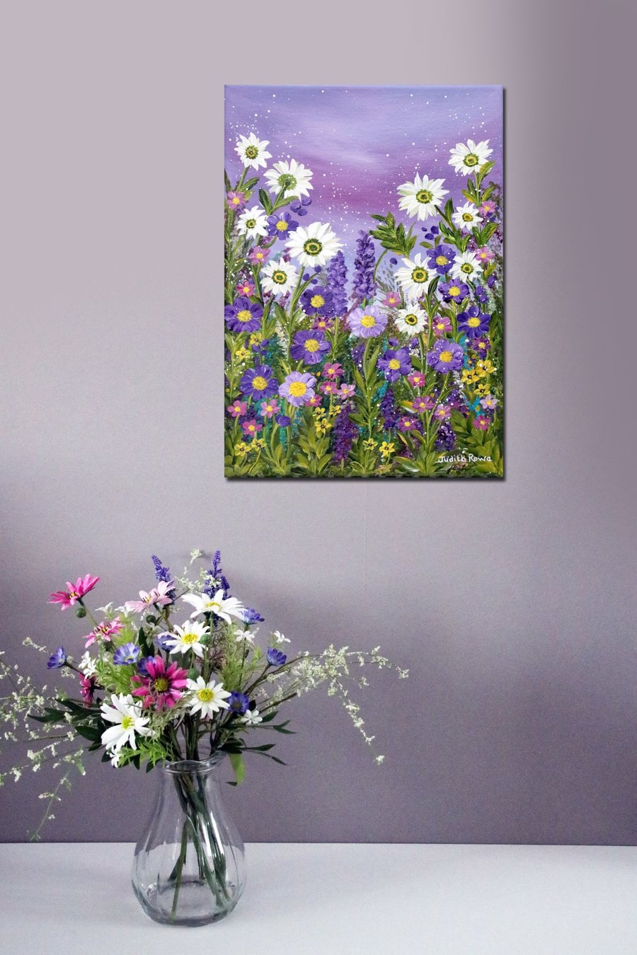 Original Painting - "Nature's Glory" (A4 Box canvas)