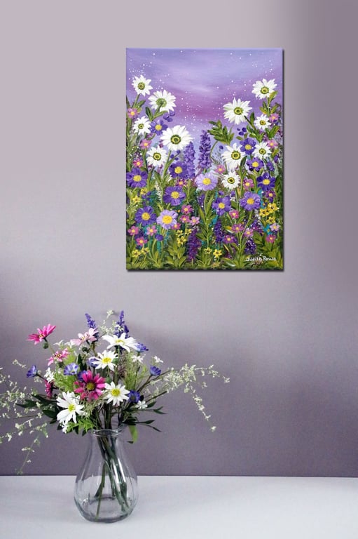 Original Painting - "Nature's Glory" (A4 Box canvas)