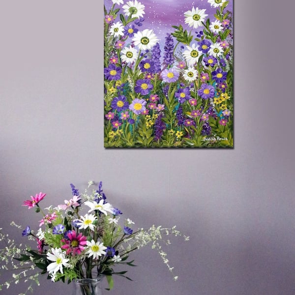 Original Painting - "Nature's Glory" (A4 Box canvas)