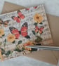 Handmade Mixed Media Butterfly Card - Image 3