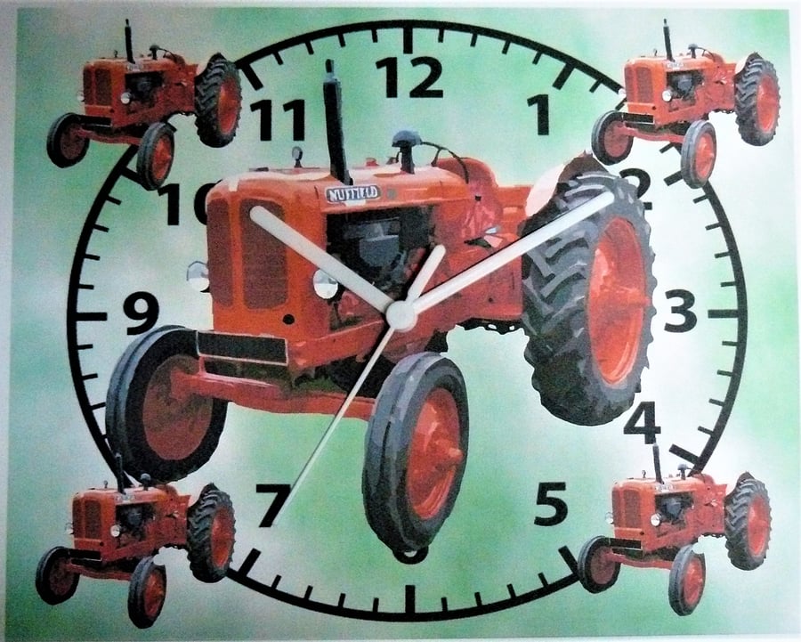 tractor nuffield 10 60 hanging clock classic tractor farm farming EQUIPMENT