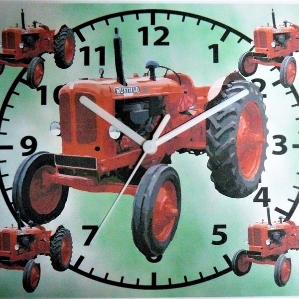 tractor nuffield 10 60 hanging clock classic tractor farm farming EQUIPMENT