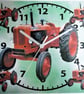 tractor nuffield 10 60 hanging clock classic tractor farm farming EQUIPMENT - Image 1