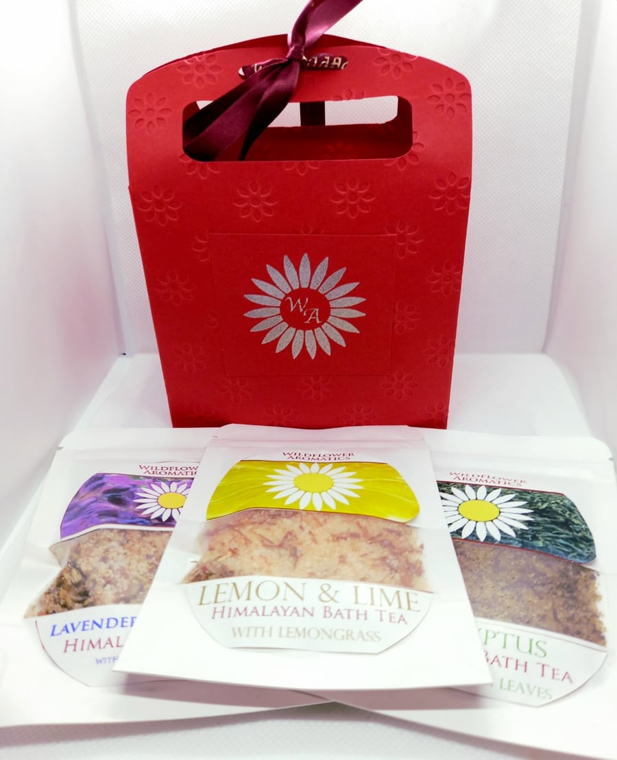 Aromatherapy Bath Salt Gift Set