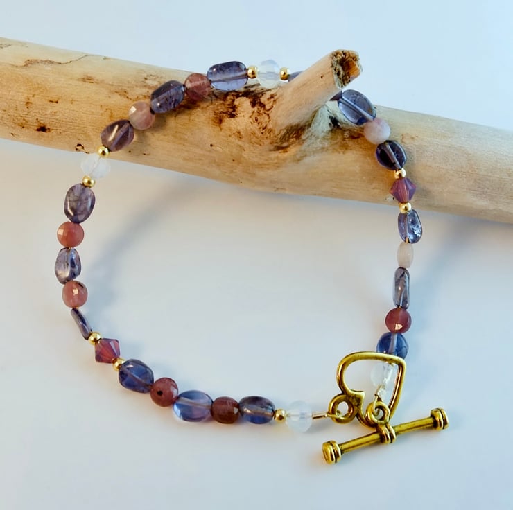 Iolite bracelet on sale