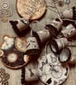 Lampshade Fairy Lights - Steampunk