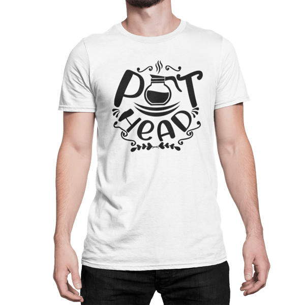 Pot Head T Shirt - Funny Tea - Weed Themed T Shirt