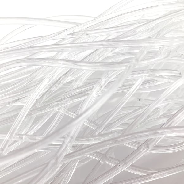 150g Clear Bullseye 90coe glass Vitrigraph stringers