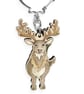 Stag Keyring - Wooden Key Fob with Bluebell - Scottish Highland Wood Key Chain - Image 2