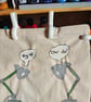 Hand painted tote bags 