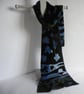 LIMITED EDITION SILK VISCOSE DEVORE VELVET SCARF - Image 2