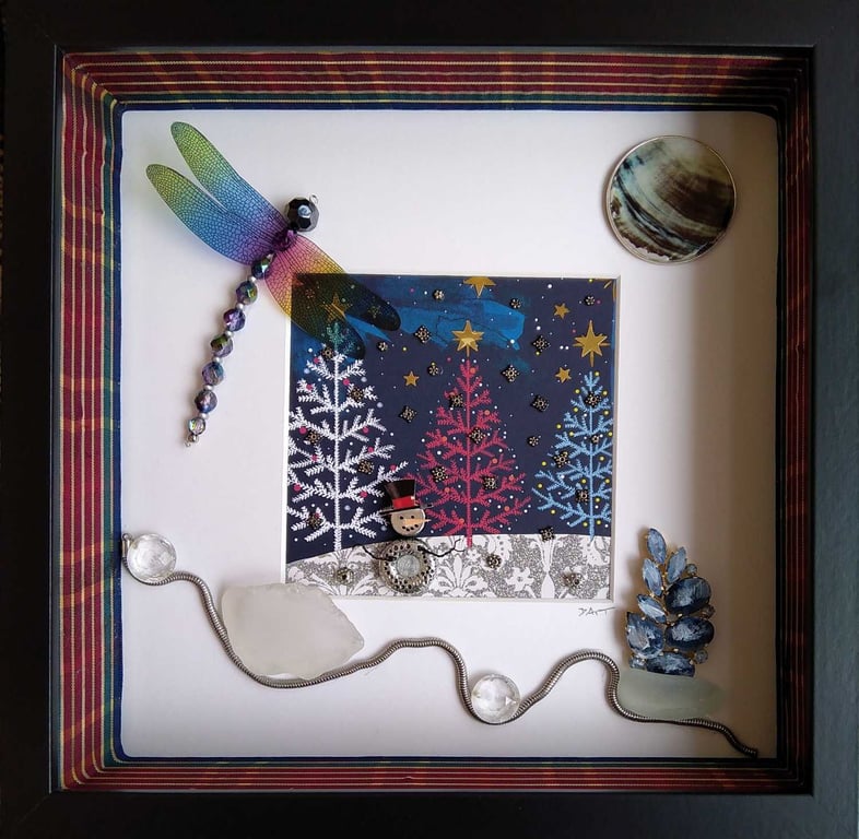 Magical Night Winter Scene