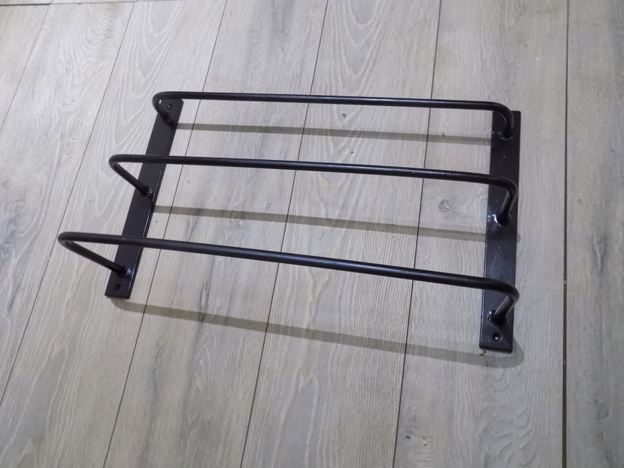 Towel Rack.................................Wrought Iron (Forge Steel) Hand Made.