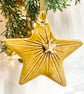 Duo ceramic star decoration - Image 2