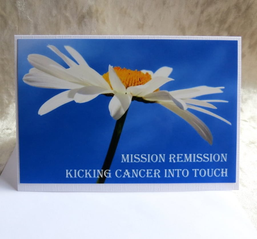 Cancer card.  Cancer remission.  