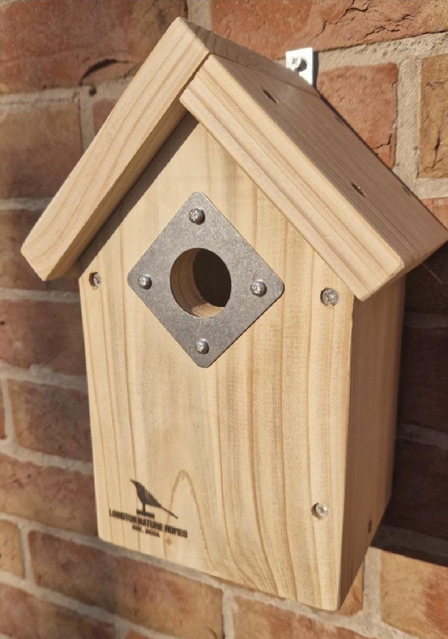 Cedar Bird Box, Handmade Nest Box UK, Blue Tit ... - Folksy