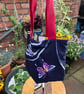 Kimono fabric tote bag - Image 1
