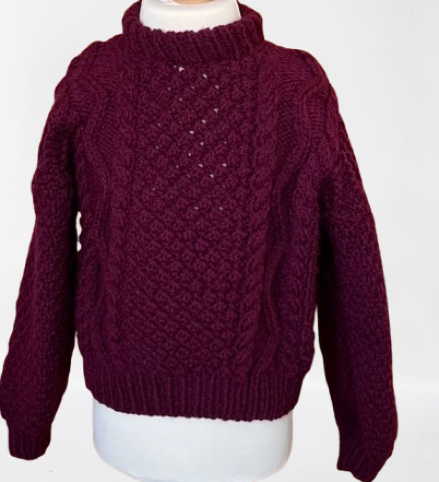 Neutral Gender Vintage Style Childs Jumper - Fits Age 2 - 3 years