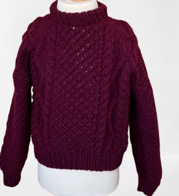 Neutral Gender Vintage Style Childs Jumper - Fits Age 2 - 3 years