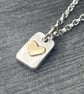 Small Gold Heart Pendant  - Image 8