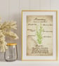 Rosemary Herb Print, Green Witch Wall Art, Kitchen Witch Decor