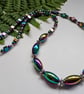 Designer Rainbow Heamotite Necklace  - Image 5
