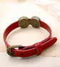 Custom Map Leather Bracelet, Personalised homesick jewellery - Image 5
