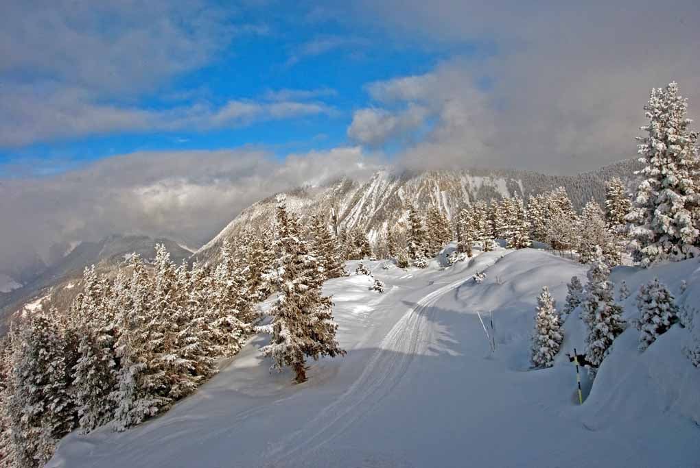 Courchevel 3 Valleys French Alps France Photograph Print