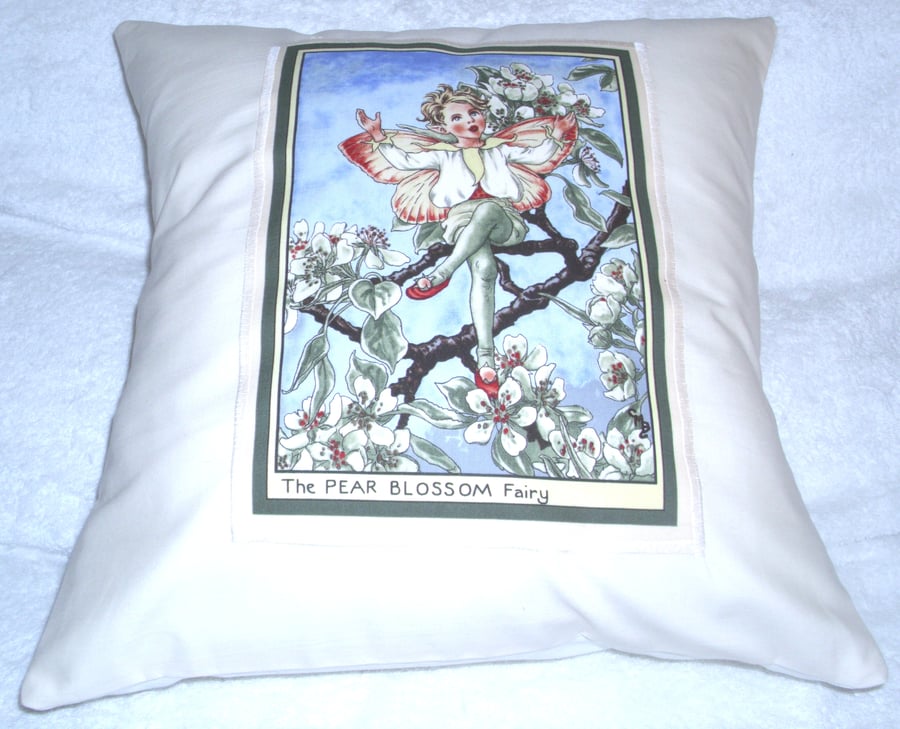 the Pear Blossom Fairy Cushion