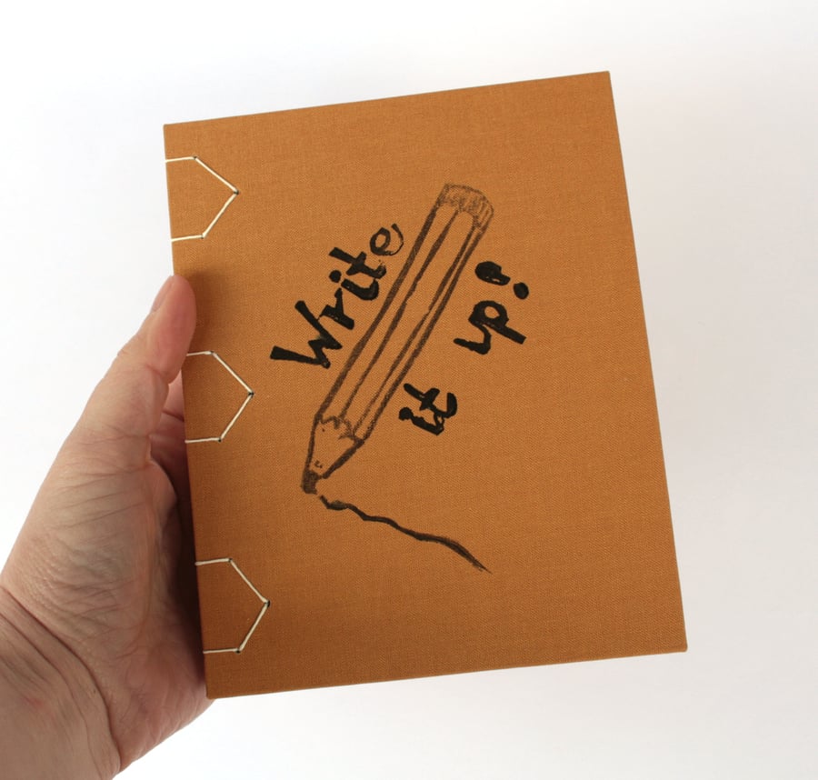 Write it up! Journal with Storage Pouches