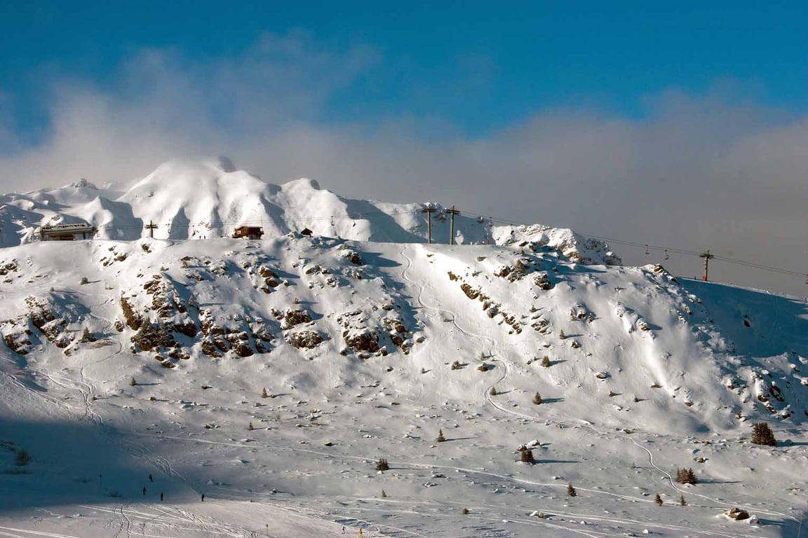 Courchevel 1850 3 Valleys French Alps France Photograph Print