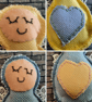 Angel  Lavender Bags - Heart Embellishment - Image 5