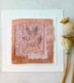 Printed Leaf Textile Art - Image 1