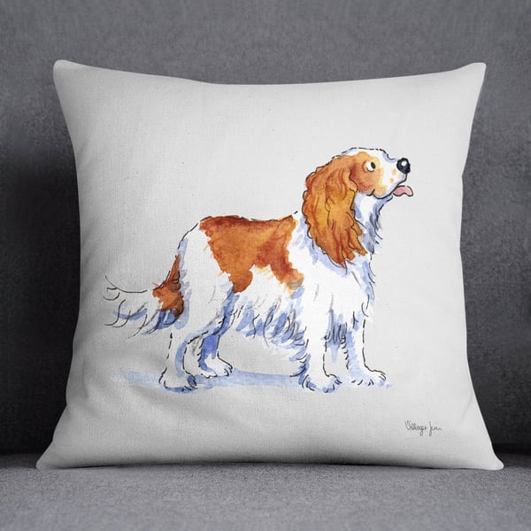 Cavalier King Charles Spaniel Standing Cushion