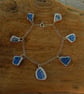 Beach pottery sterling silver bracelet - Image 4