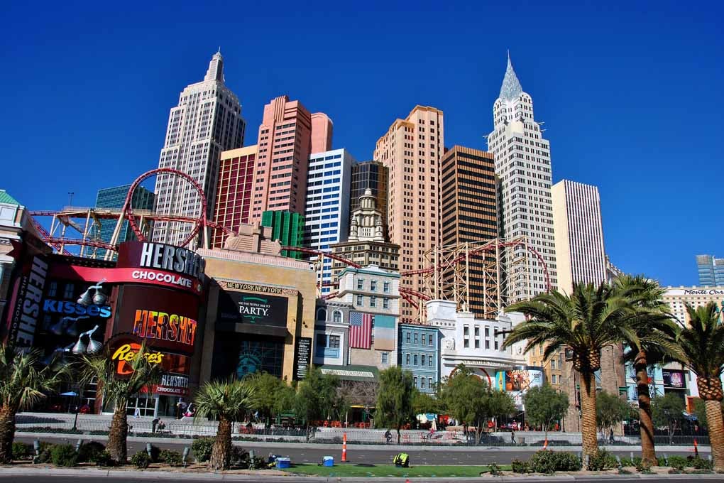 New York New York Las Vegas America Photograph Print