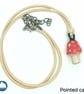 Toadstool Ceramic Necklace - Image 3