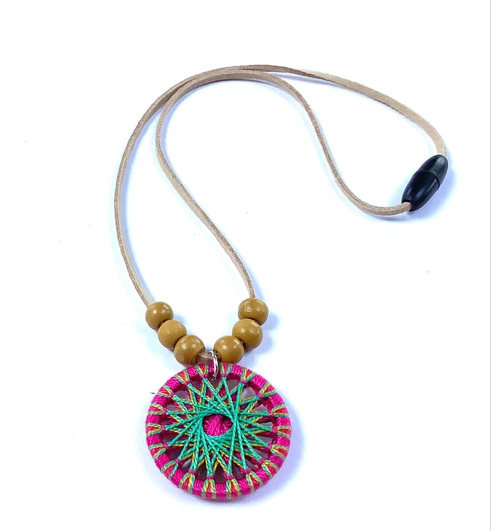 Zwirnknopfe Button Pendant