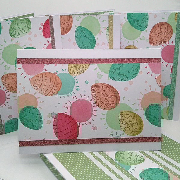Easter Cards - Boxed set of 4 Dual Orientation Note Cards or Greeting Cards