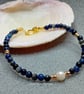 Blue Tigers Eye Bracelet - Image 2