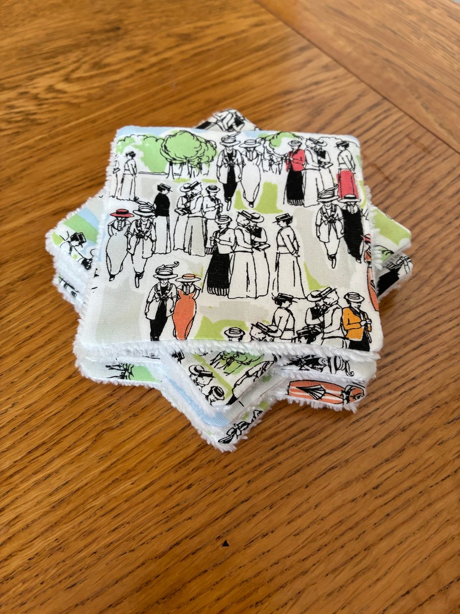 Edwardian Style Reusable Makeup Remover Wipes