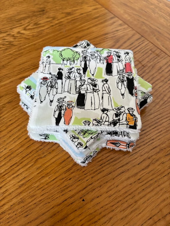 Edwardian Style Reusable Makeup Remover Wipes