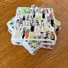 Edwardian Style Reusable Makeup Remover Wipes