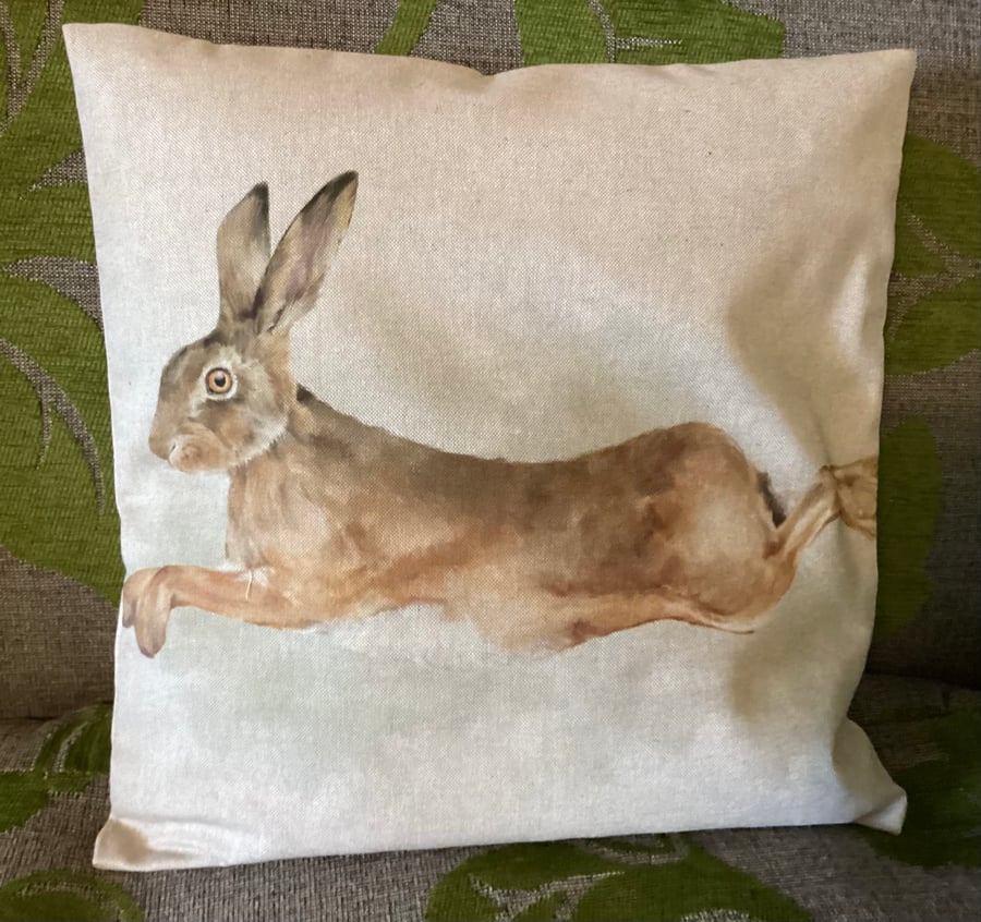 Hare Cushion cover