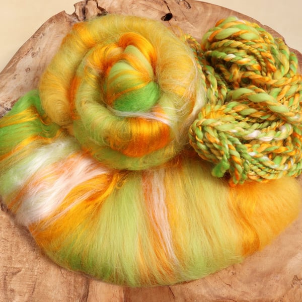 50g Tic Tac Art Batt for Spinning & Felting